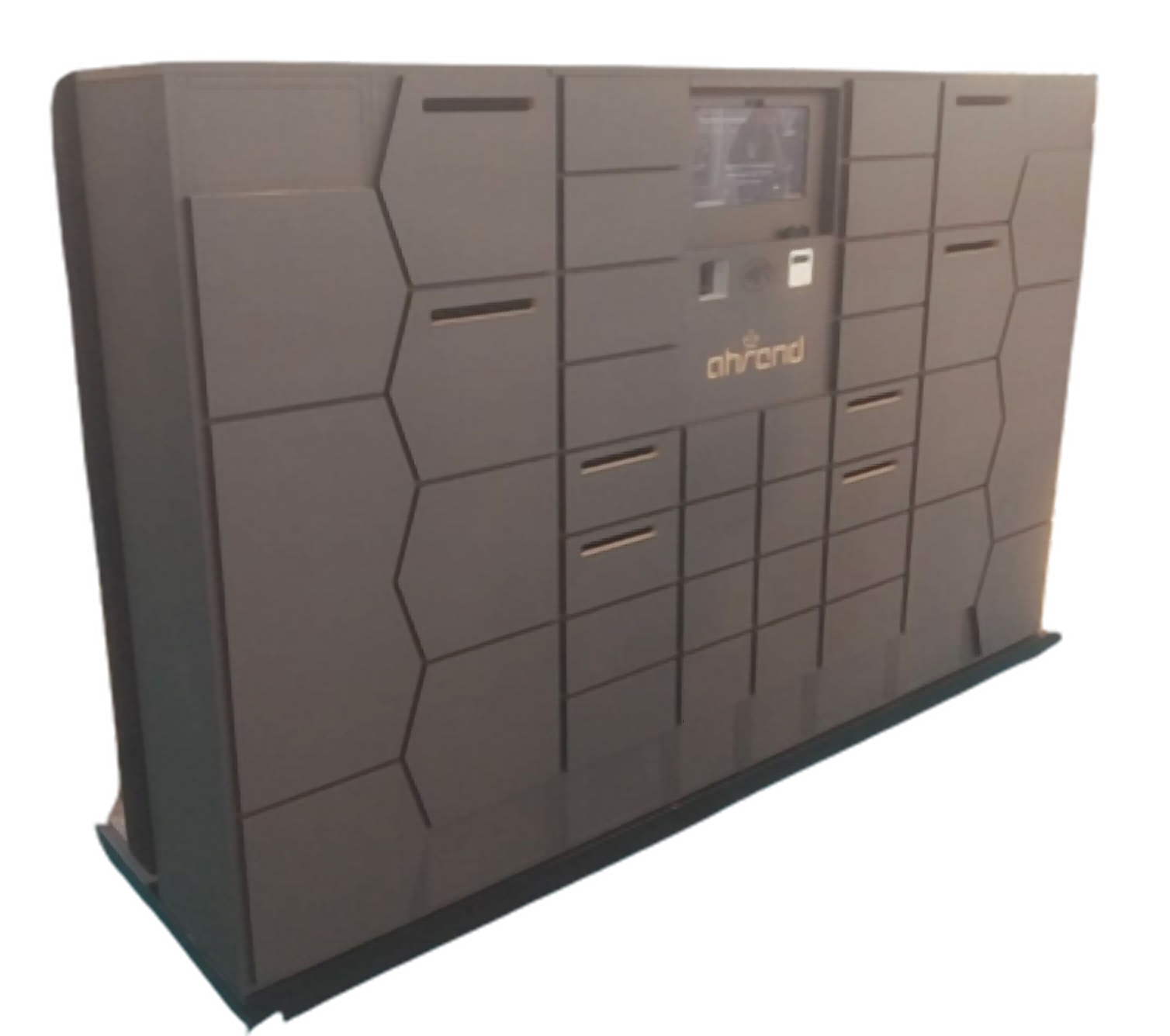 Meuble casiers finition anthracite